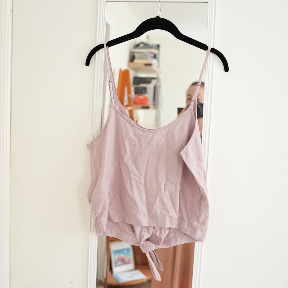 Tie Front Crop Top | Roxy - Picture 4 of 5